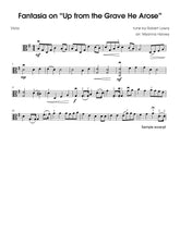 Fantasia on "Up from the Grave He Arose" for Solo Viola - an Easter Hymn - PDF Download